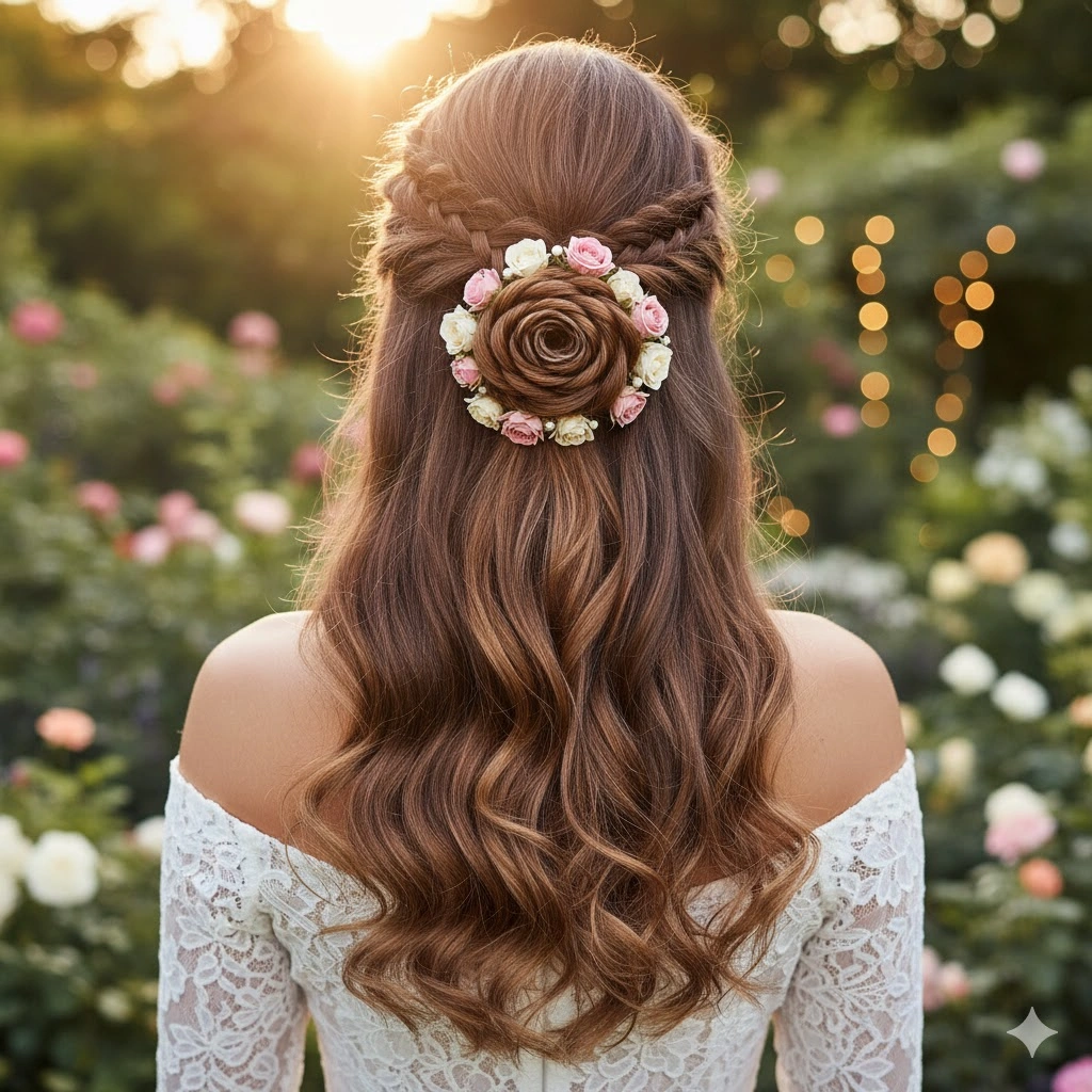 Wavy Brown Hairstyle