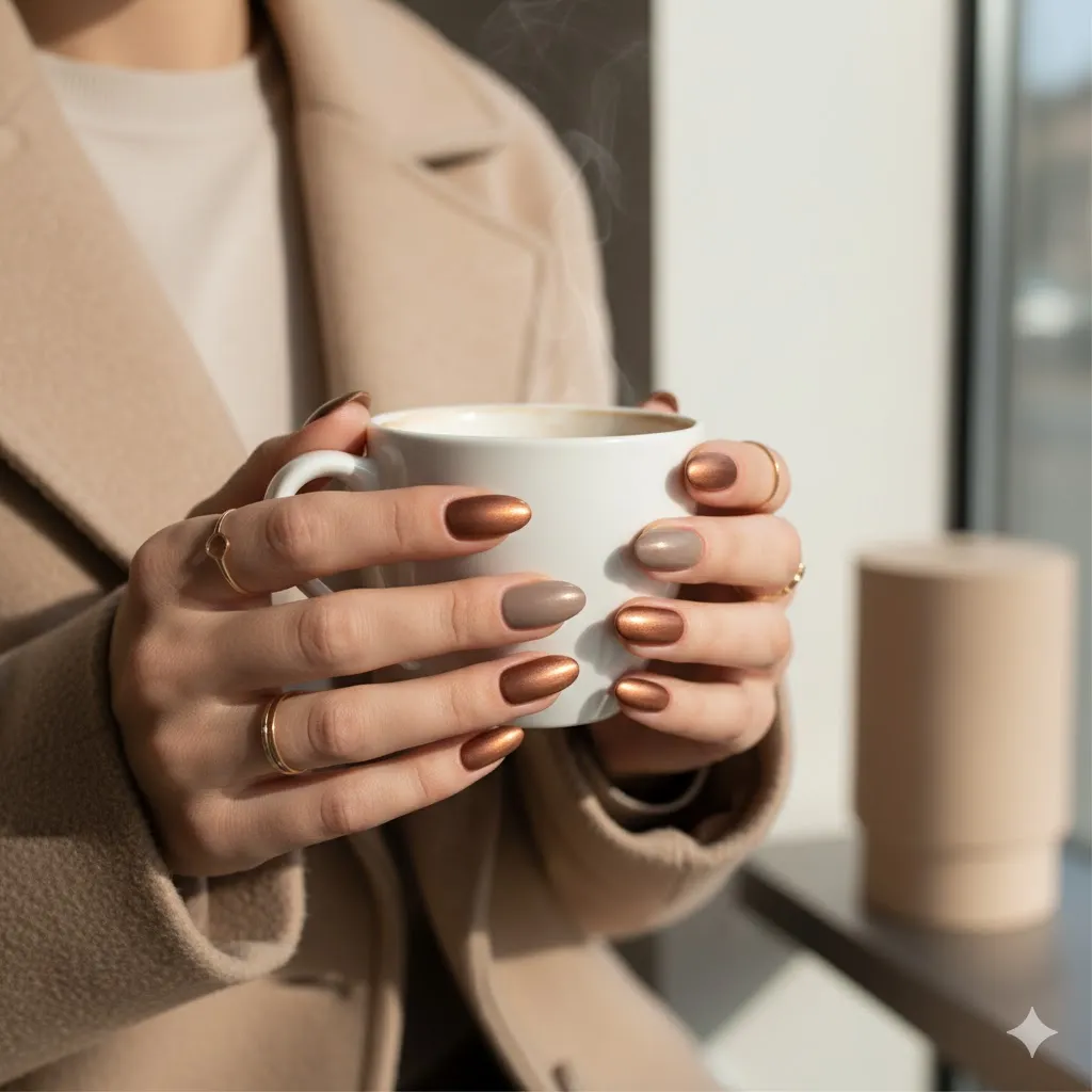 Neutral Bronze Nails