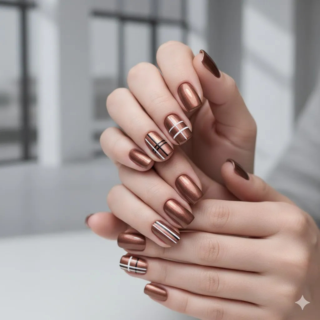 Neutral Bronze Nails