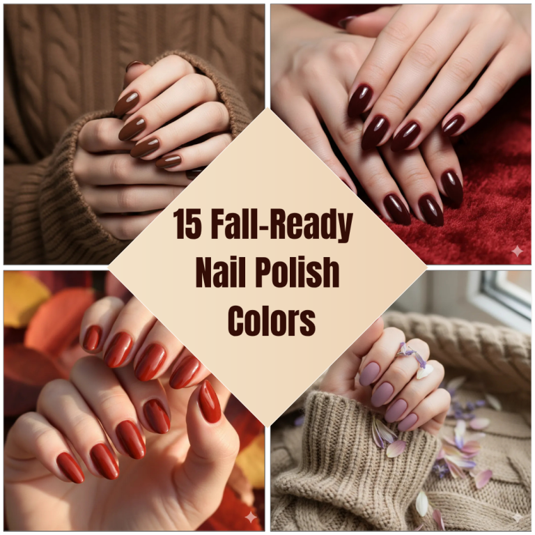 15 Fall-Ready Nail Polish Colors Will Upgrade Your September Mani