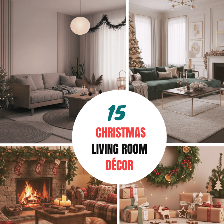 Top 15 Christmas Living Room Décor Trends for 2025 – Warm, Stylish & Merry