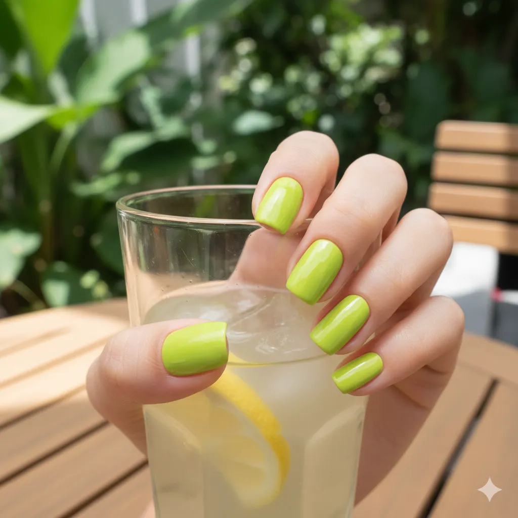 Chartreuse Nails