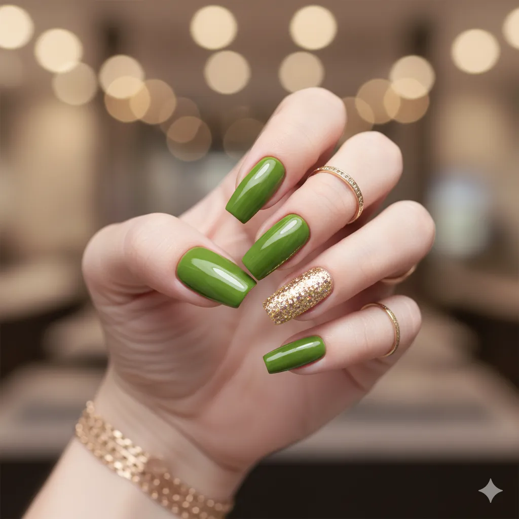 Chartreuse Nails