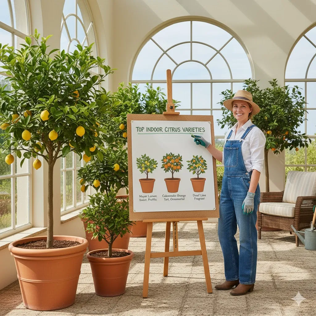 Choose the Best Citrus Varieties for Indoors
