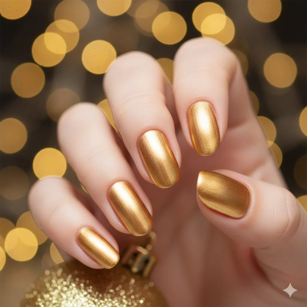 Gold Nails