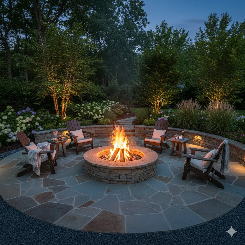 Classic Stone Firepit