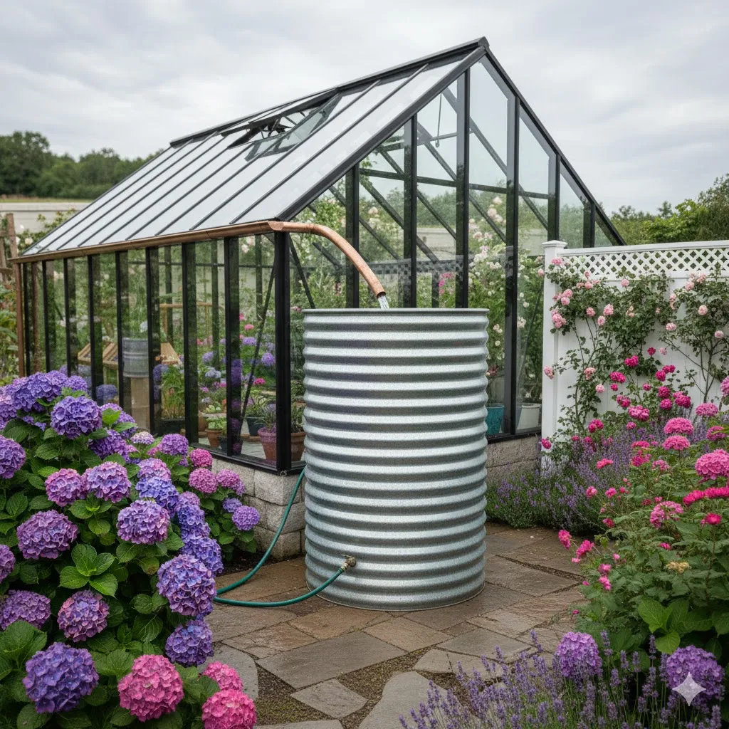 Collect from a Greenhouse Roof