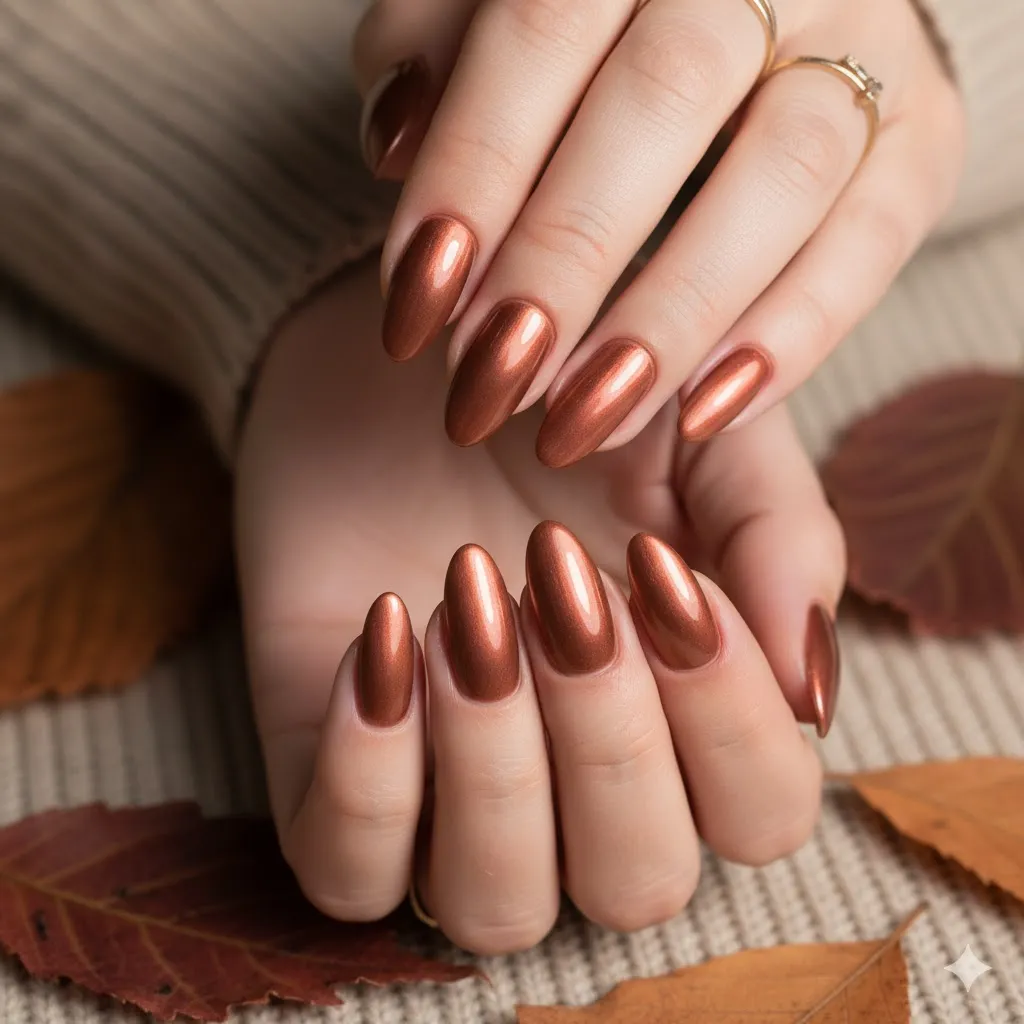 Neutral Bronze Nails