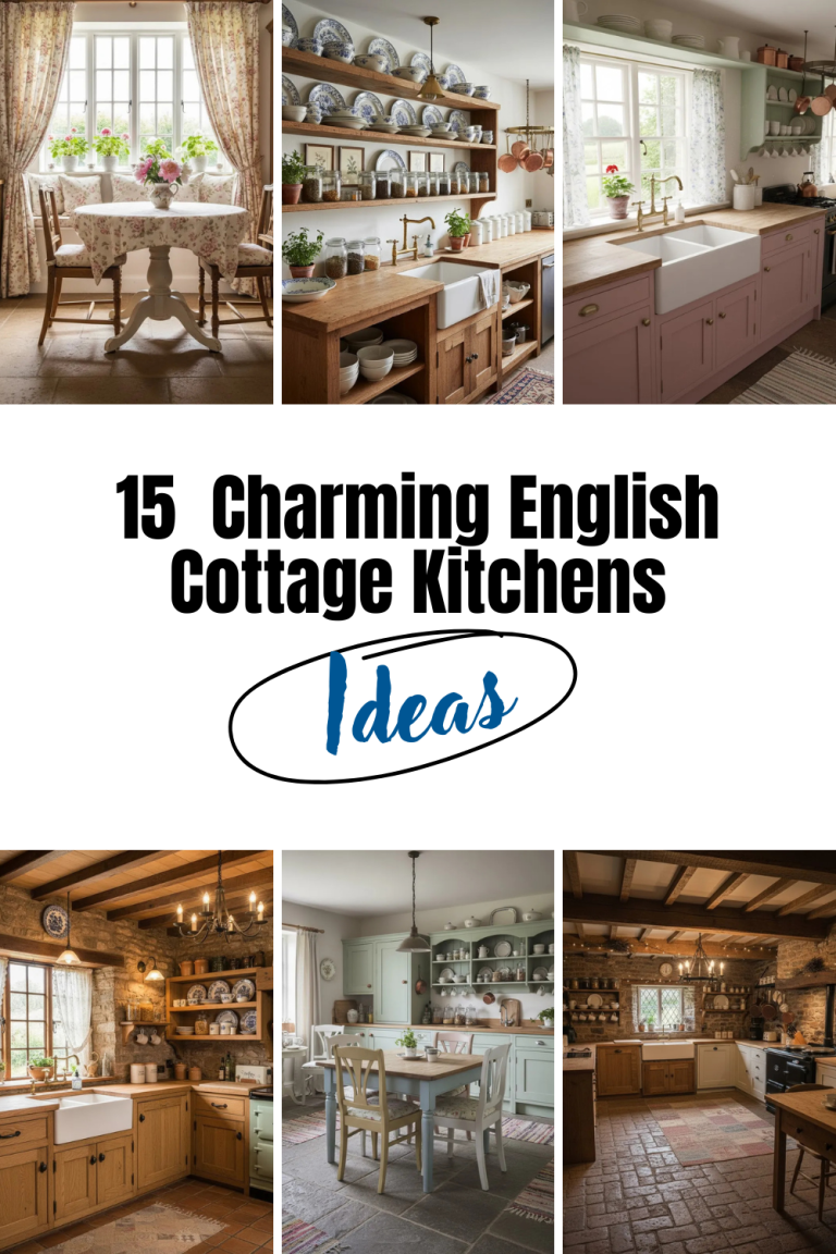 15 Different Charming English Cottage Kitchens Decors to Inspire Your Home
