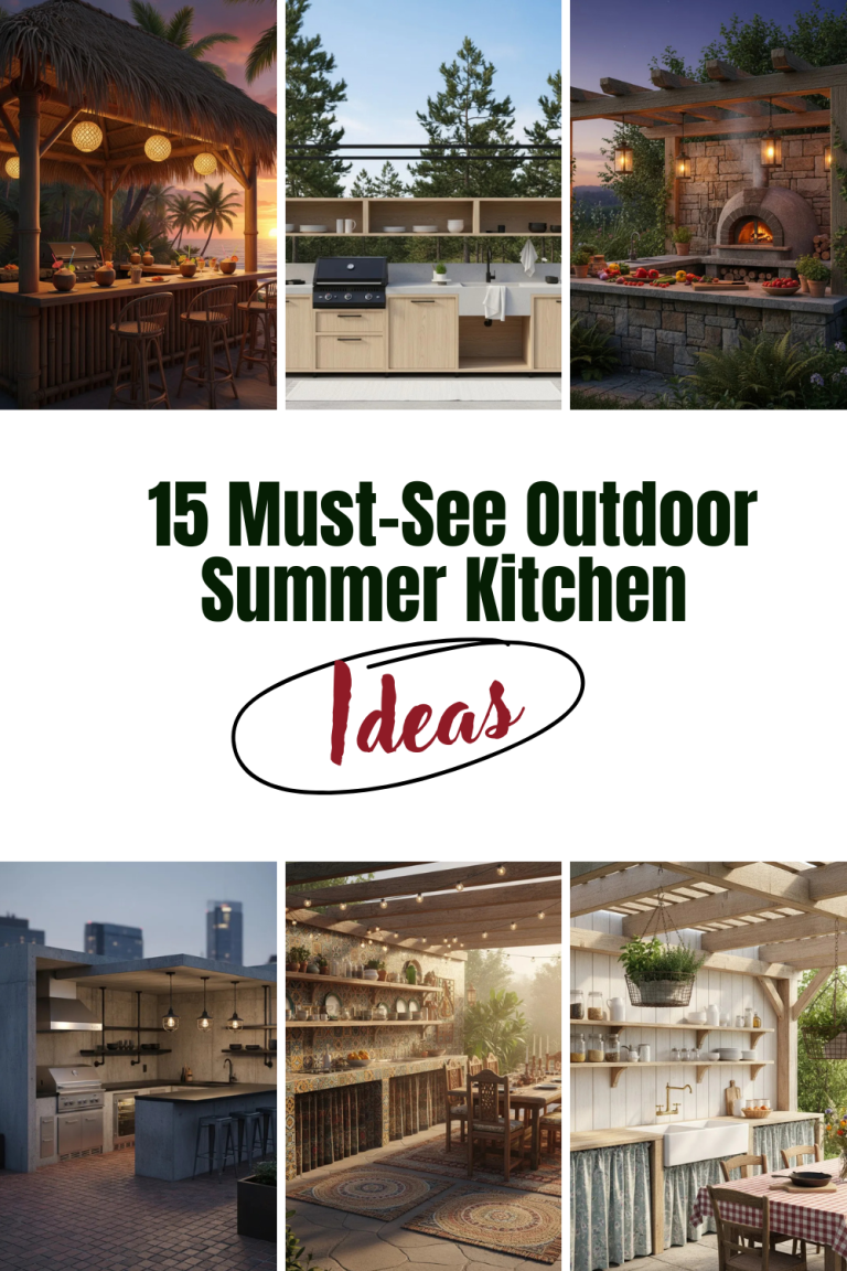 15 Must-See Outdoor Summer Kitchen Ideas That Are On Trending