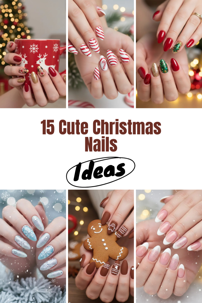 15 Cute Christmas Nails Ideas to Spark Holiday Cheer in 2025