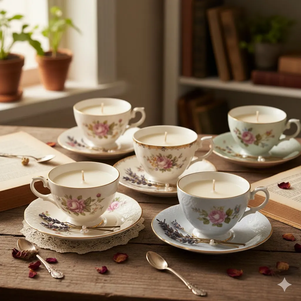 Create Lovely Candle Holders