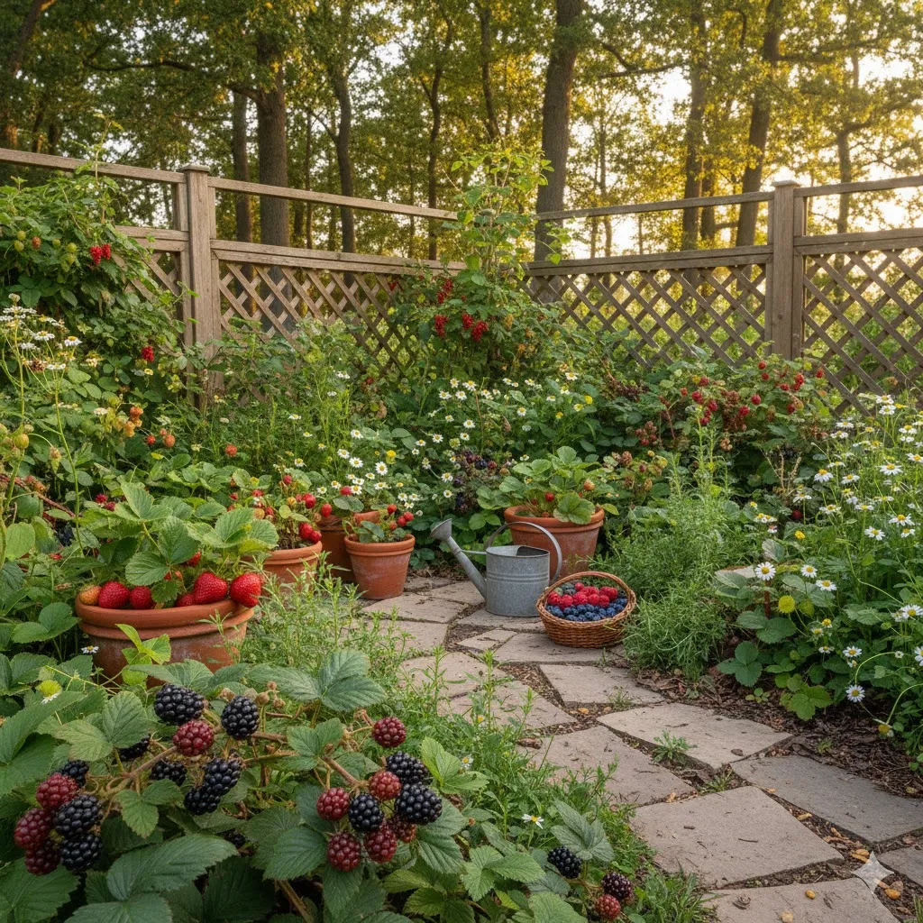 Create a Berry Patch Corner