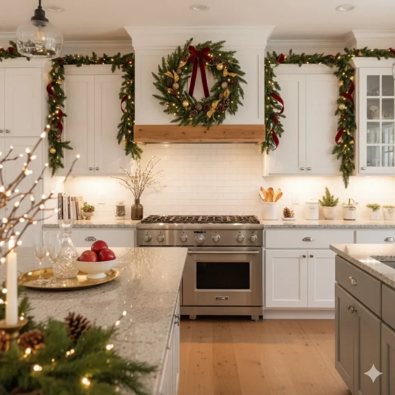 Holiday Magic Starts Here: 15 Stunning Christmas Kitchen Inspiration Ideas