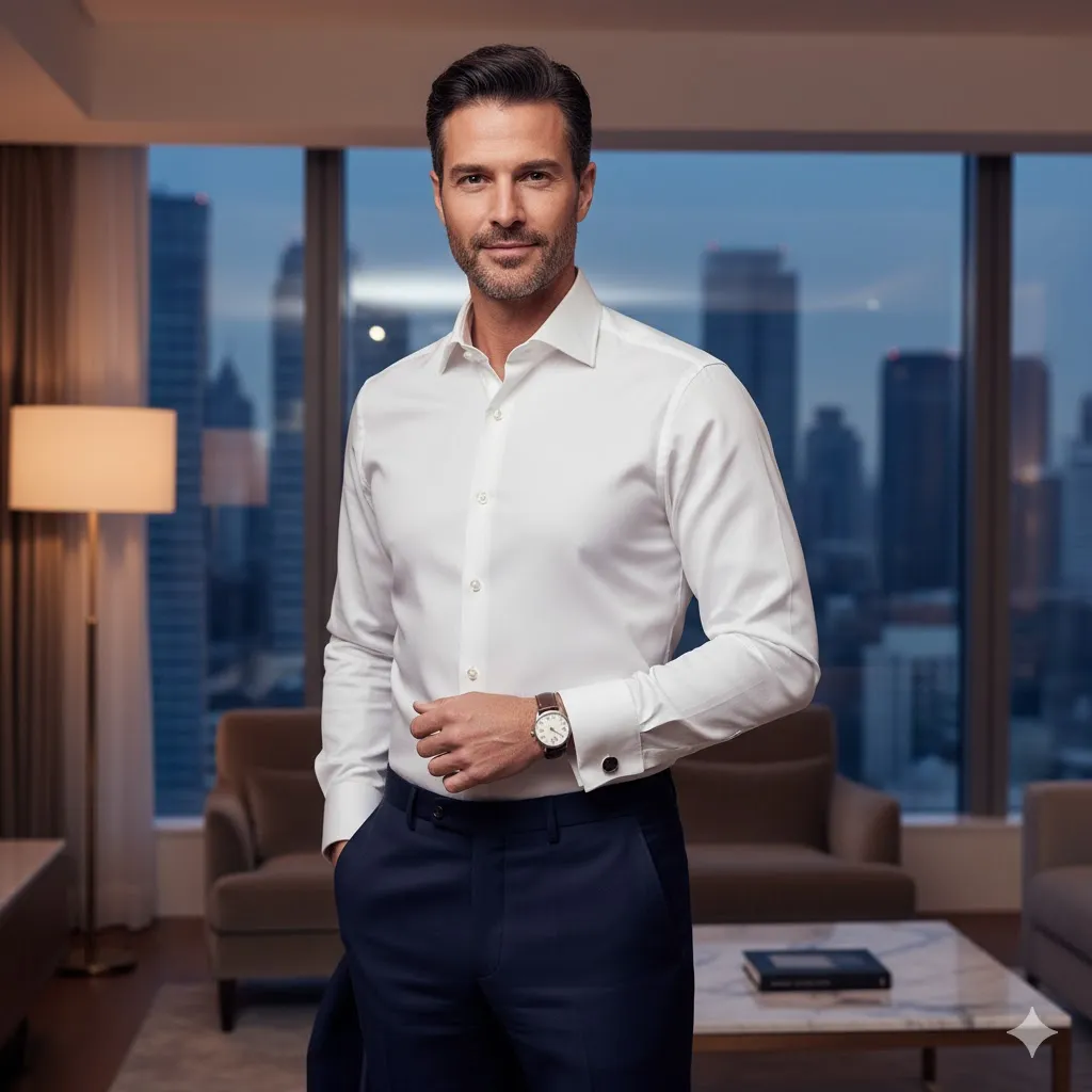 Crisp White Shirt