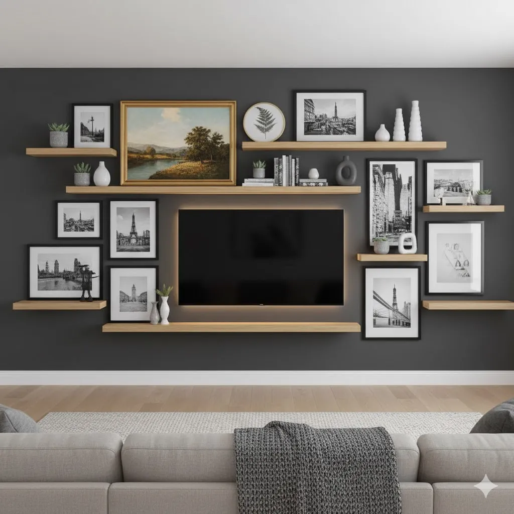 Decorate Above a TV