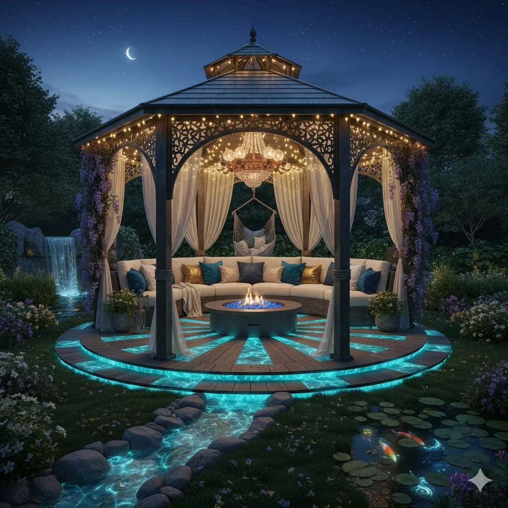 Dreamy Backyard Gazebo
