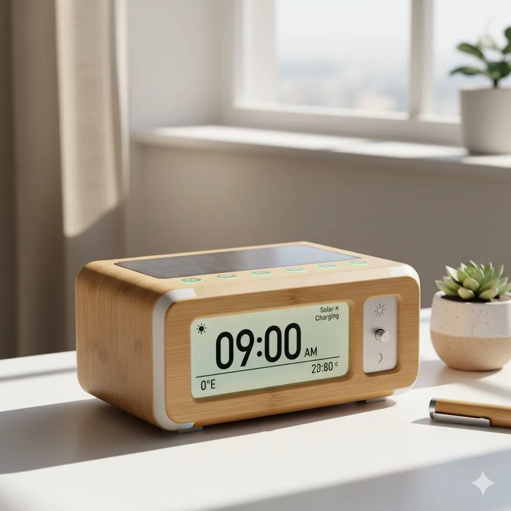 co-Friendly Solar Switch Clocks