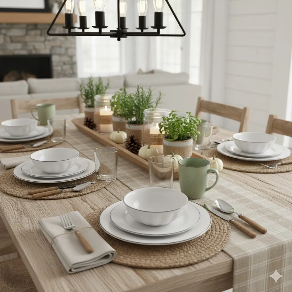 Farmhouse Table Setting