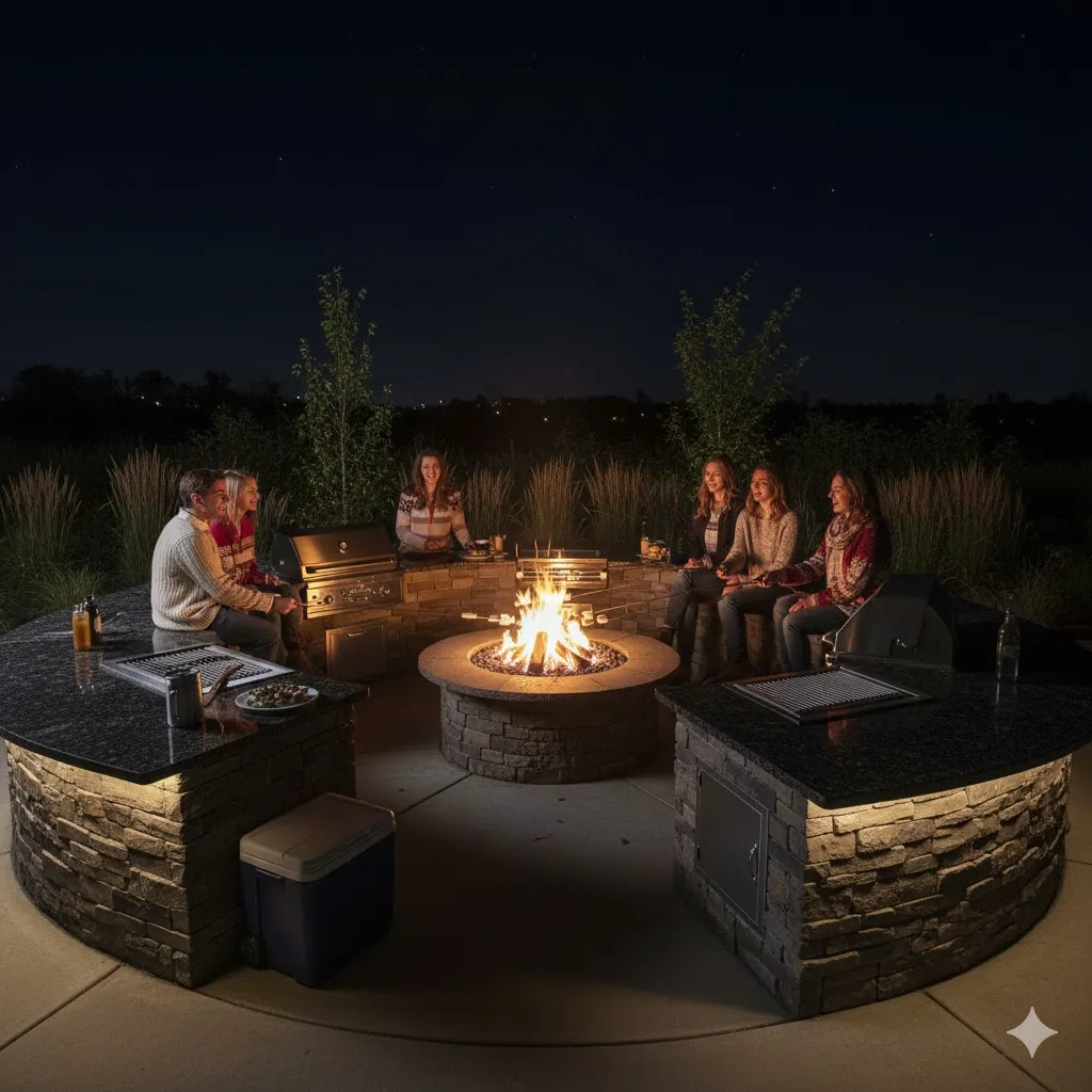 Outdoor Summer Kitchen