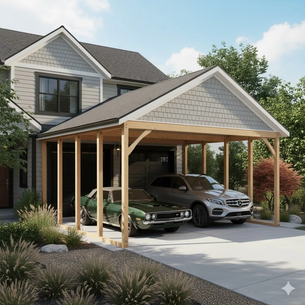Gable Roof Carport