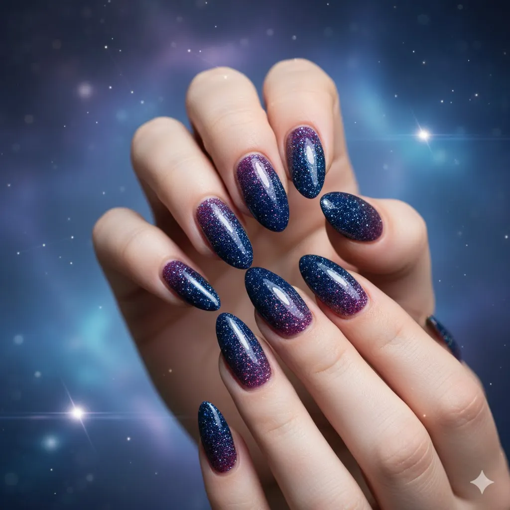 Colorful Gradient Nails