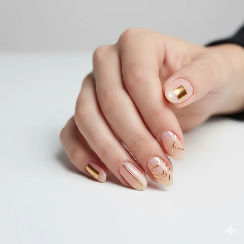 Gold Nails