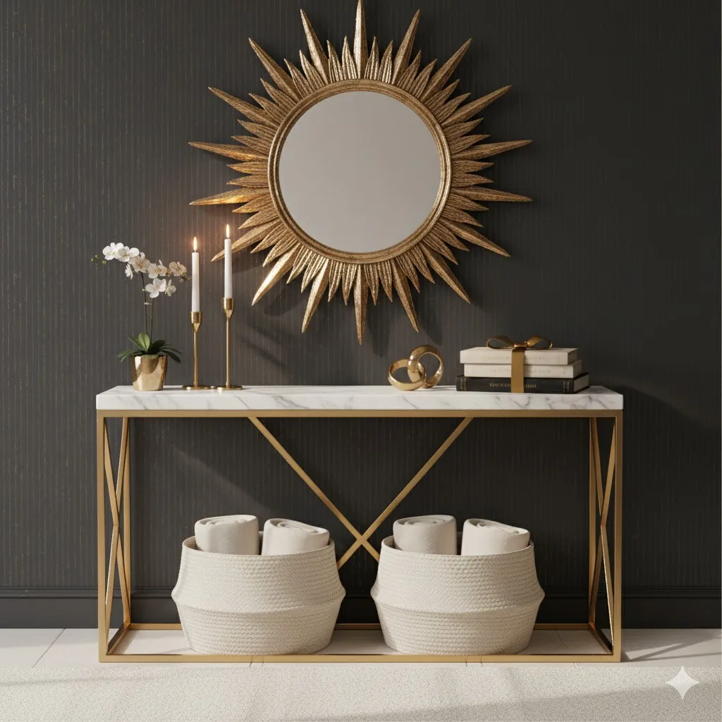 Glamorous Gold Accents