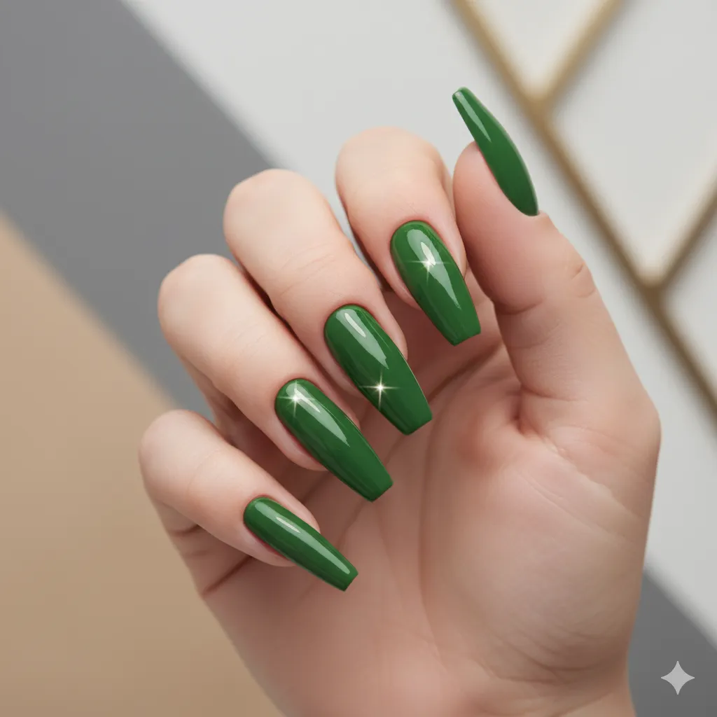 Chartreuse Nails
