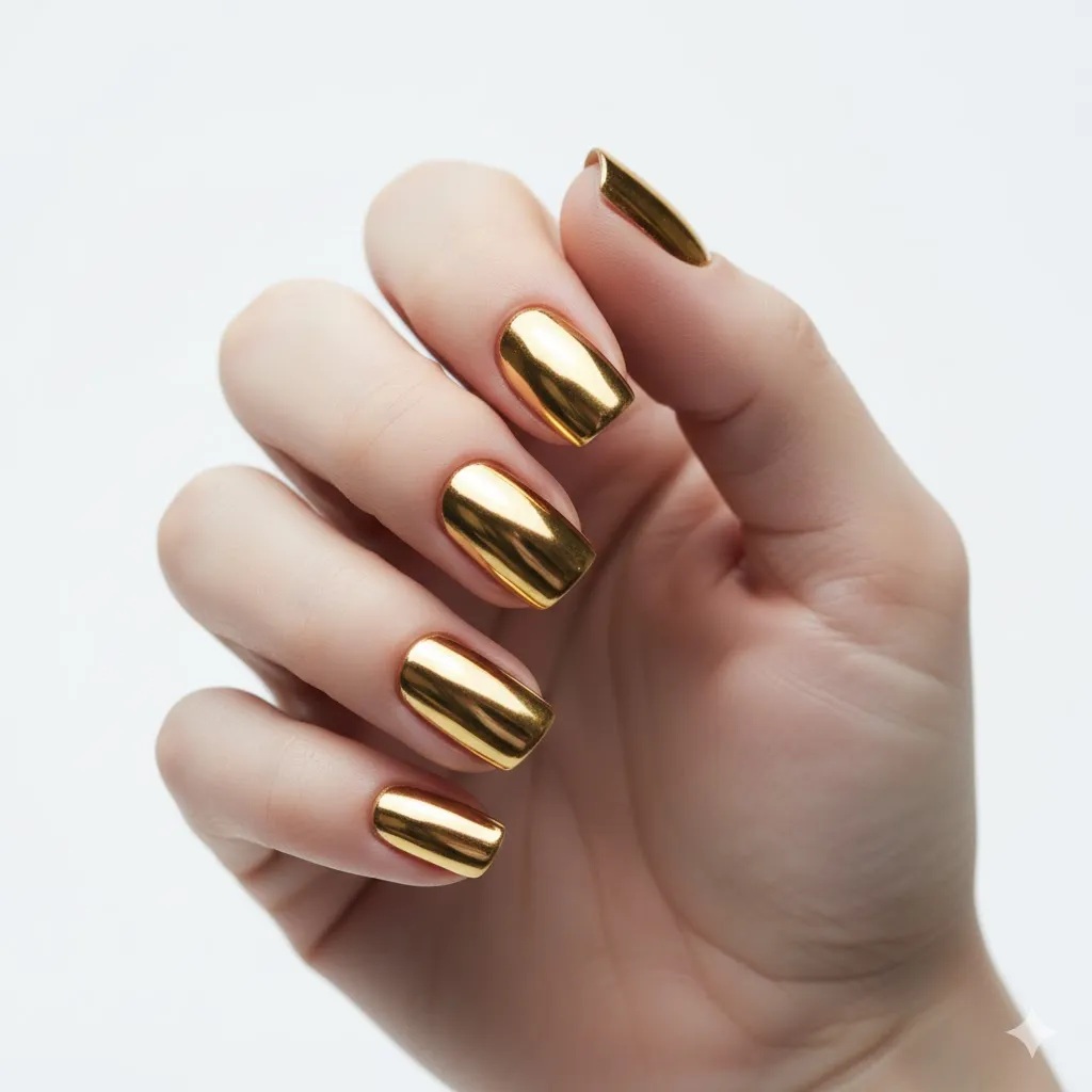 Gold Nails
