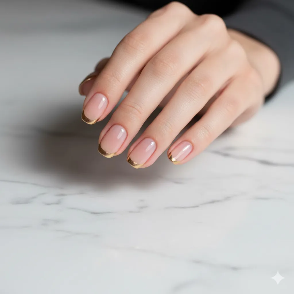 Gold Nails