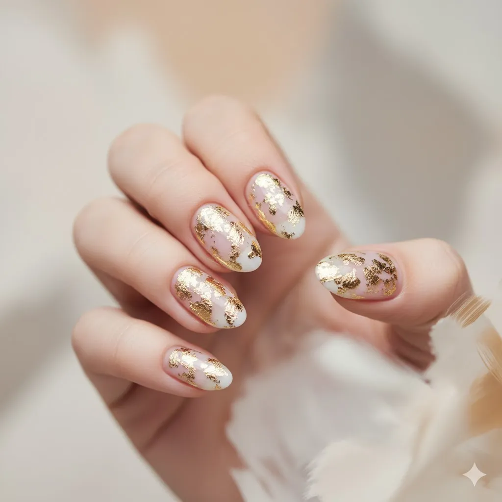 Gold Nails