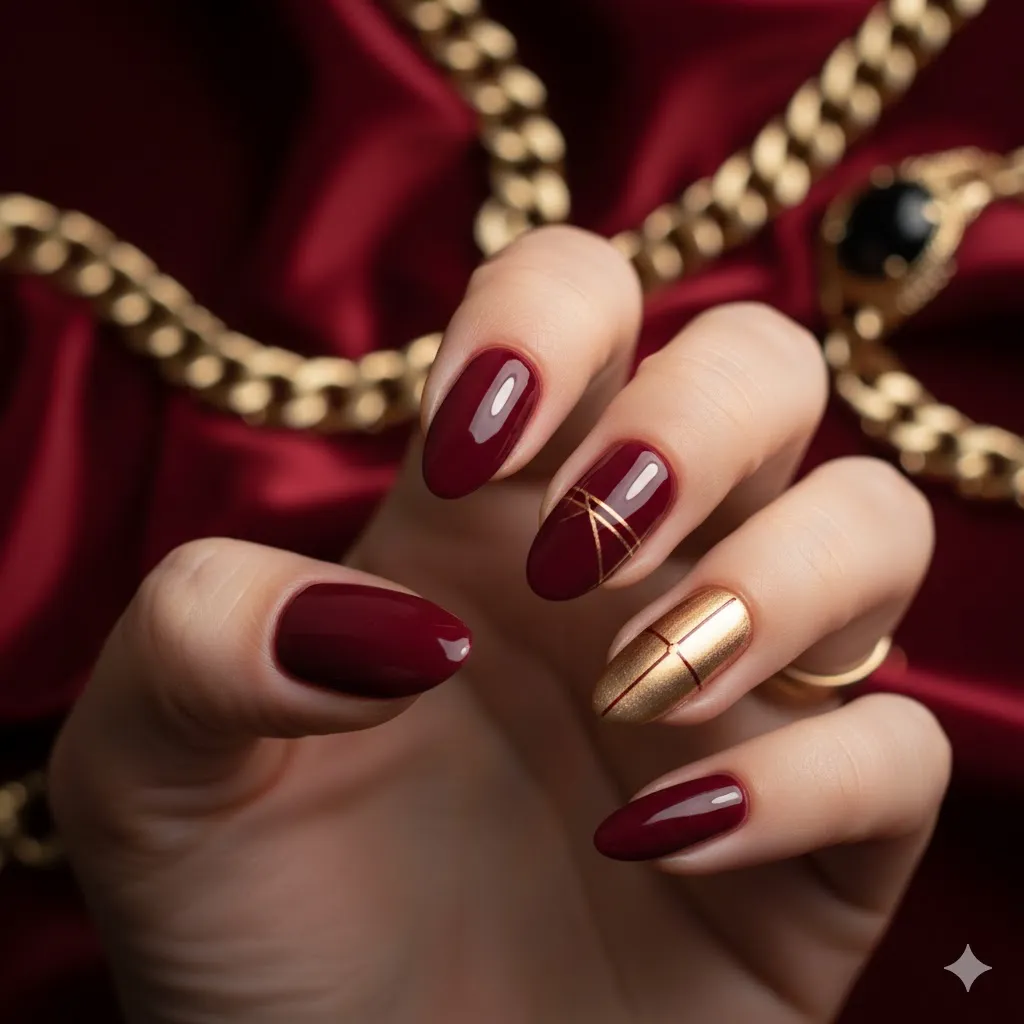 Gold Nails