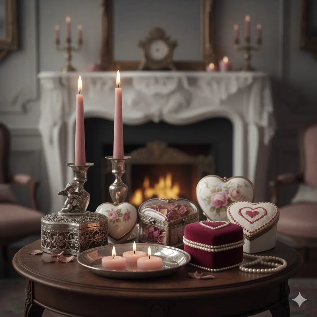 Heart-Shaped Trinket Boxes