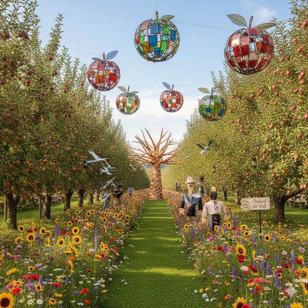 Incorporate Orchard Art Installations