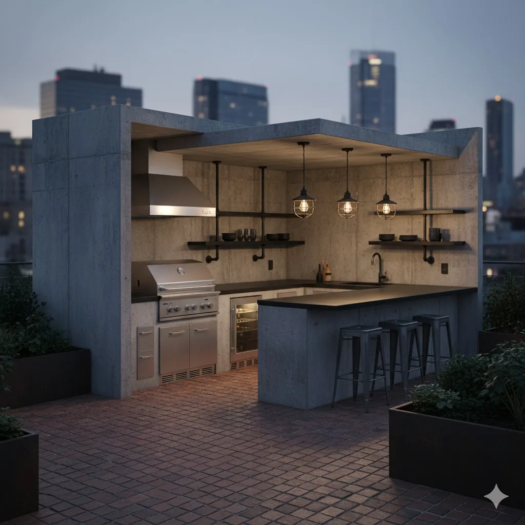 Outdoor Summer Kitchen