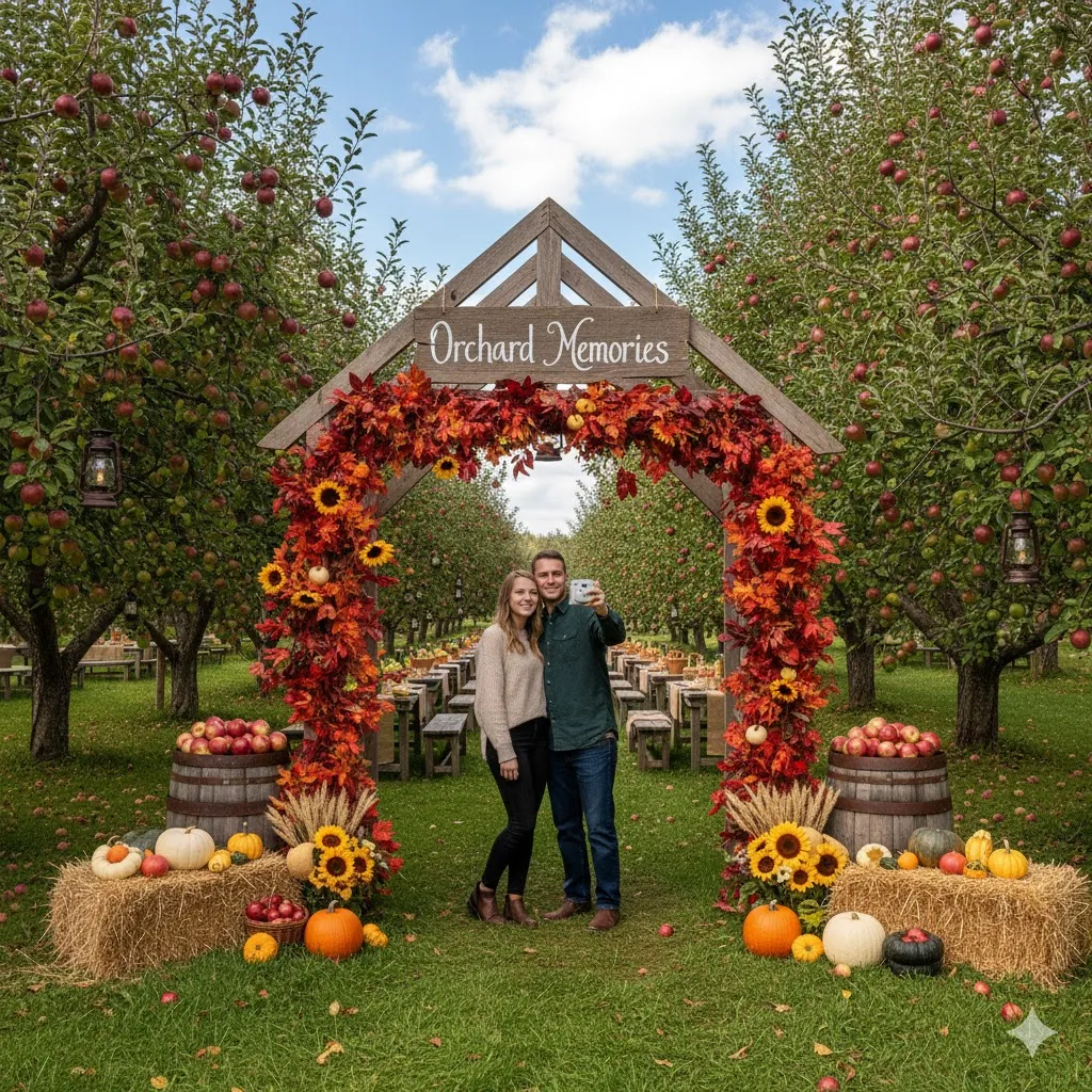 Install a Photo-Ready Orchard Archway