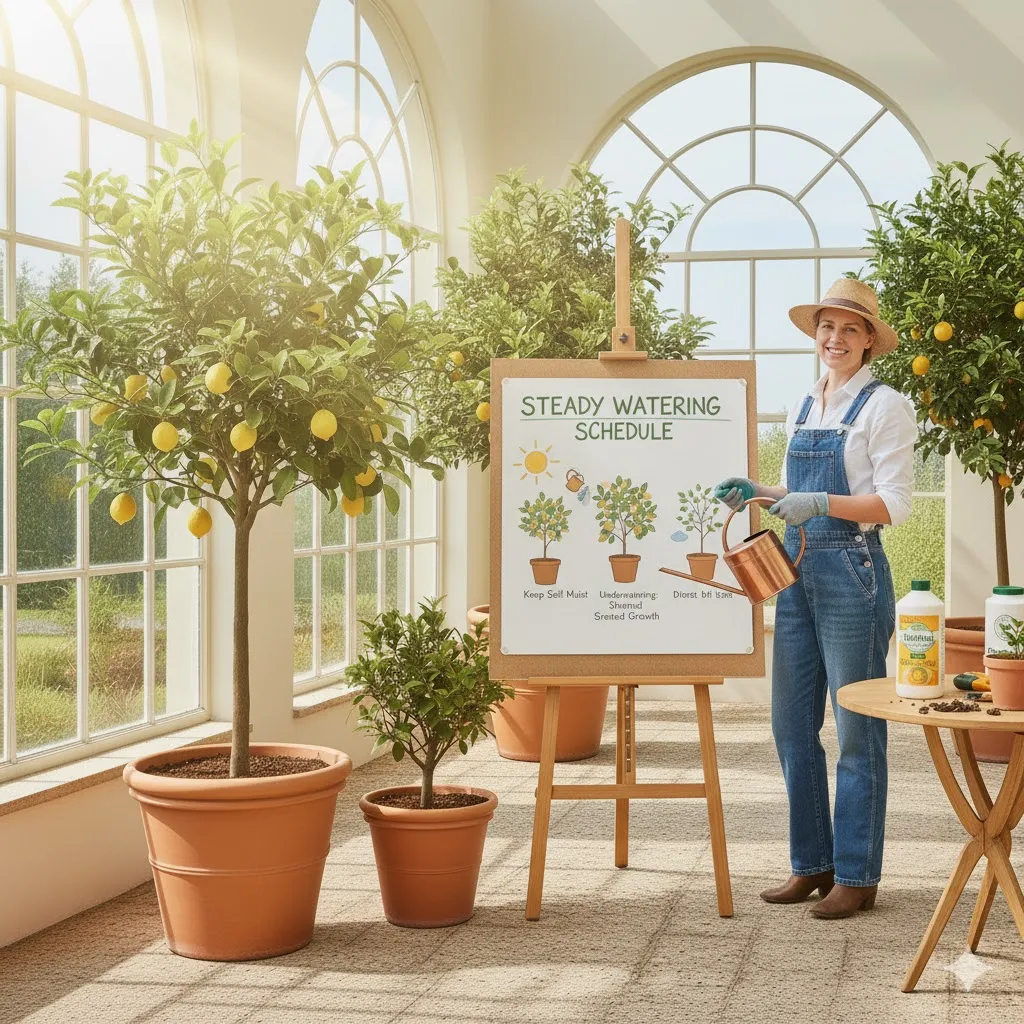 Keep a Steady Watering Schedule