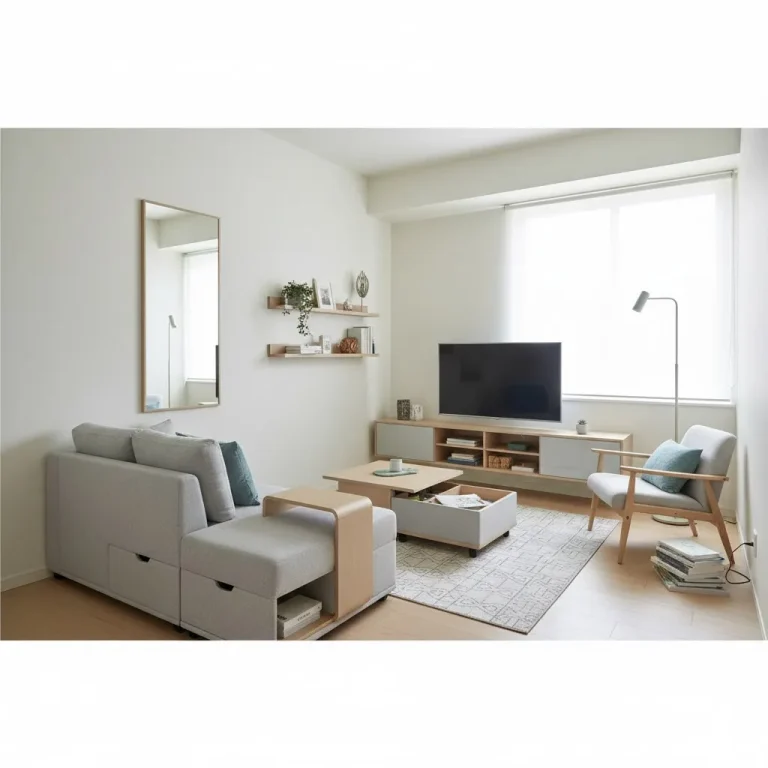 Living Room to Maximize Small Spaces