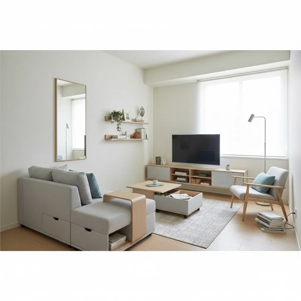 Living Room to Maximize Small Spaces