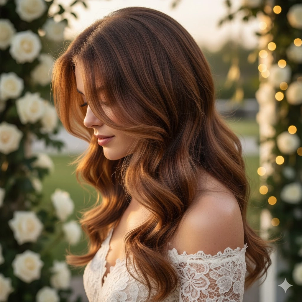 Chestnut Brown Hairstyle