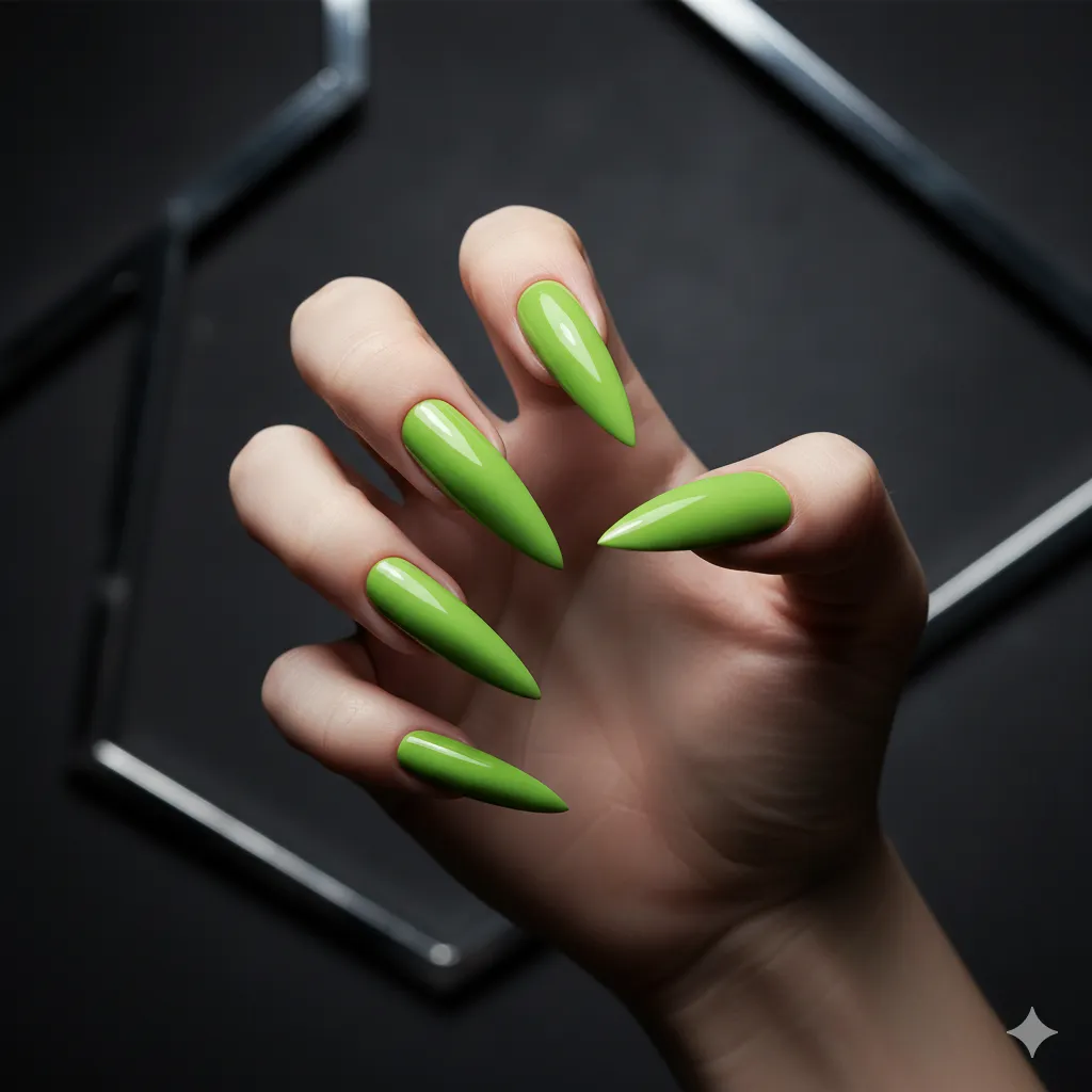 Chartreuse Nails