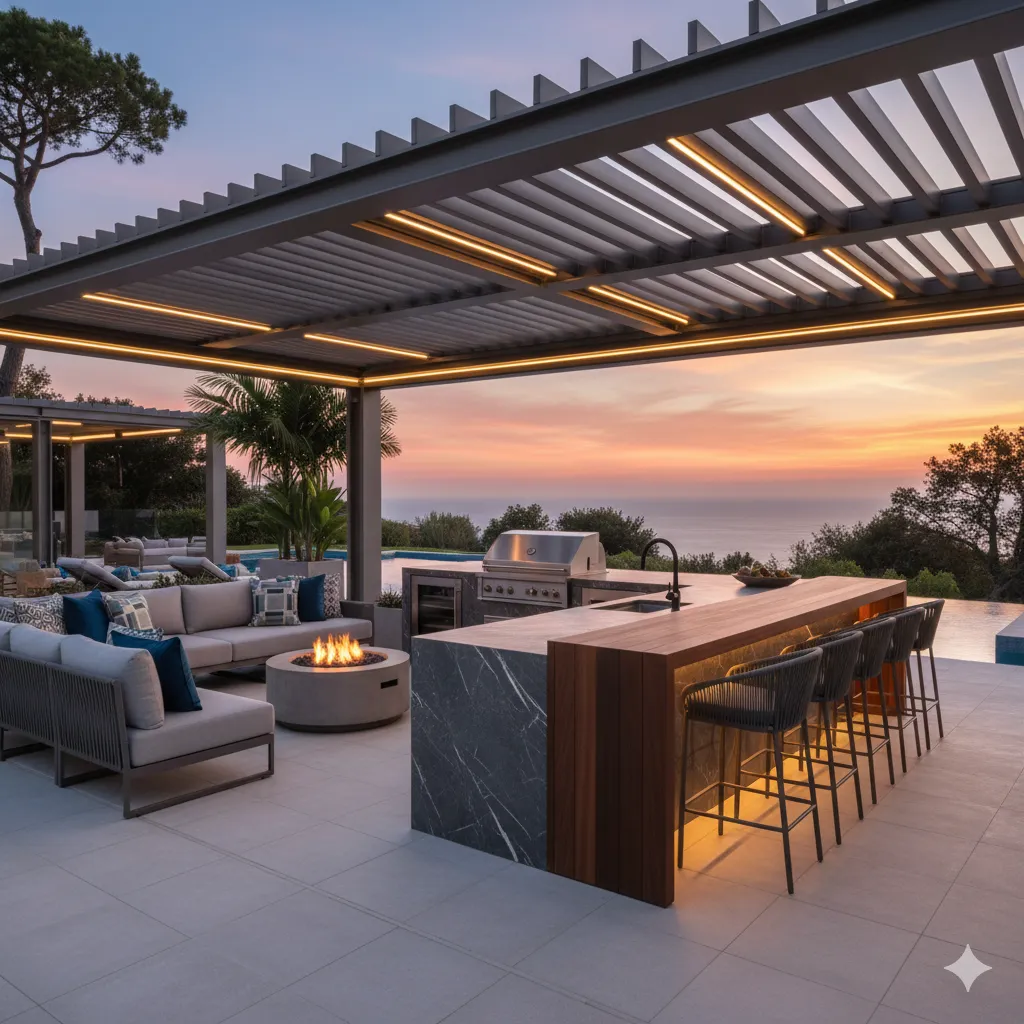 Luxury Lounge Kitchen