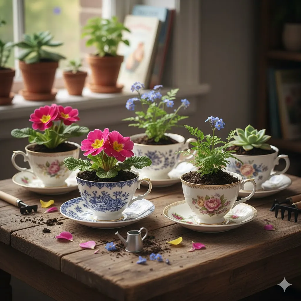 Make Mini Flower Pots