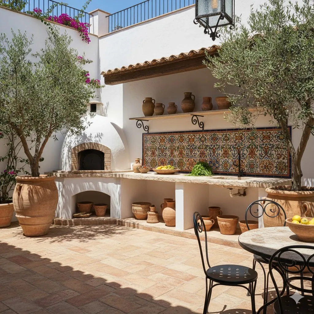 Outdoor Summer Kitchen