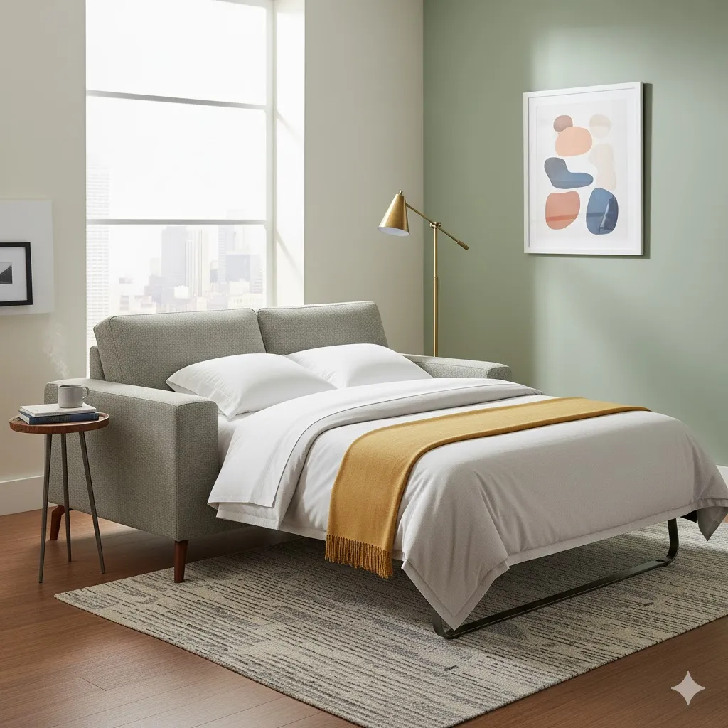  Mid-Century Modern Sofa Bed