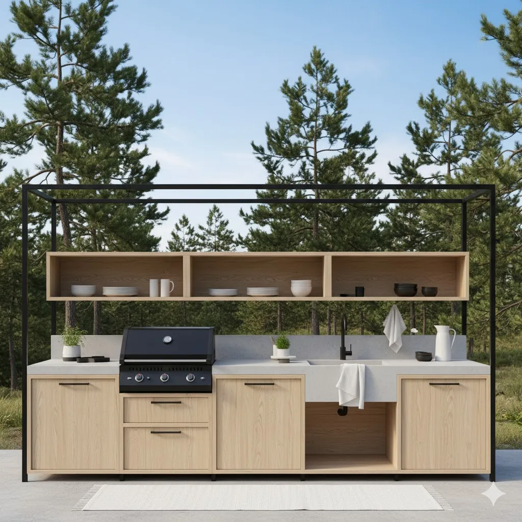 Outdoor Summer Kitchen