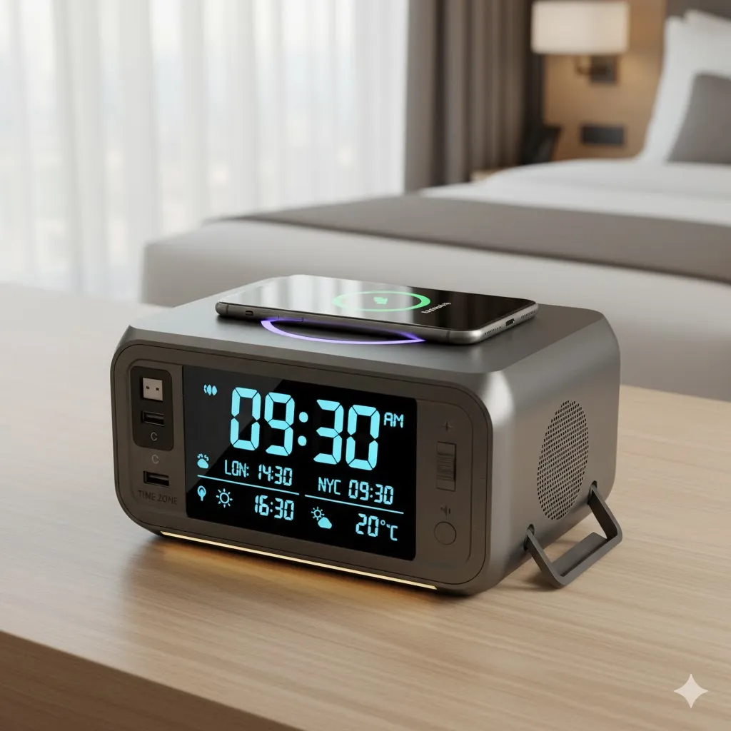 Multi-Functional Travel Clocks