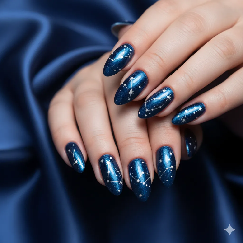 Chrome Manicure Nails