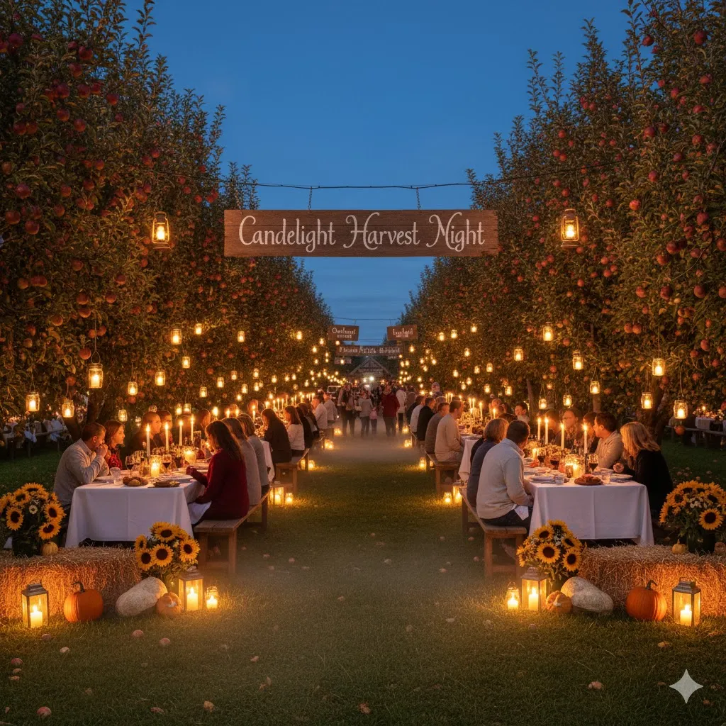 Organize a “Candlelight Harvest Night”